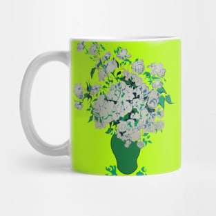 The rose in the vase Mug